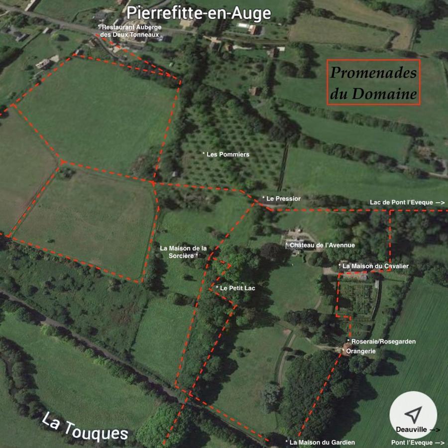 La Maison Du Cavalier, Chateau De Lavenue Pierrefitte-en-Auge Екстериор снимка